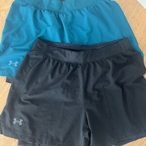 (2) Under Armour (UA) Shorts Moisture-Wicking Performance